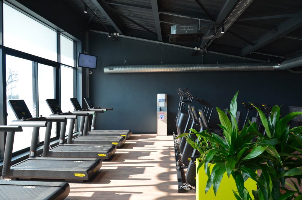 peinture mur et plafond salle de sport Nantes KeepCool